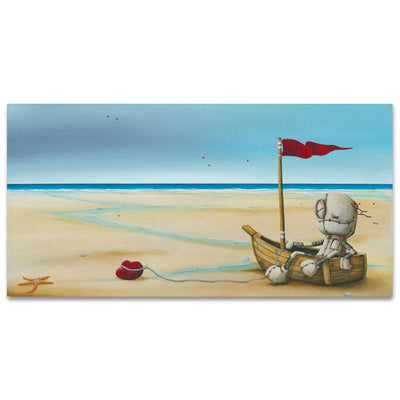Fabio Napoleoni Patiently Awaiting Limited Edition Canvas Giclee