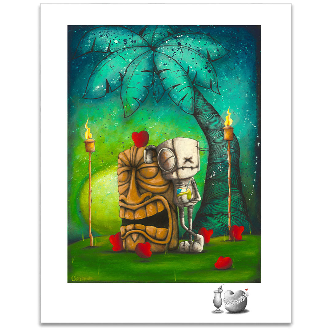 Fabio Napoleoni Somewhere Over My Rainbow & Relax and Unwind (Set) Limited Edition Paper Giclee