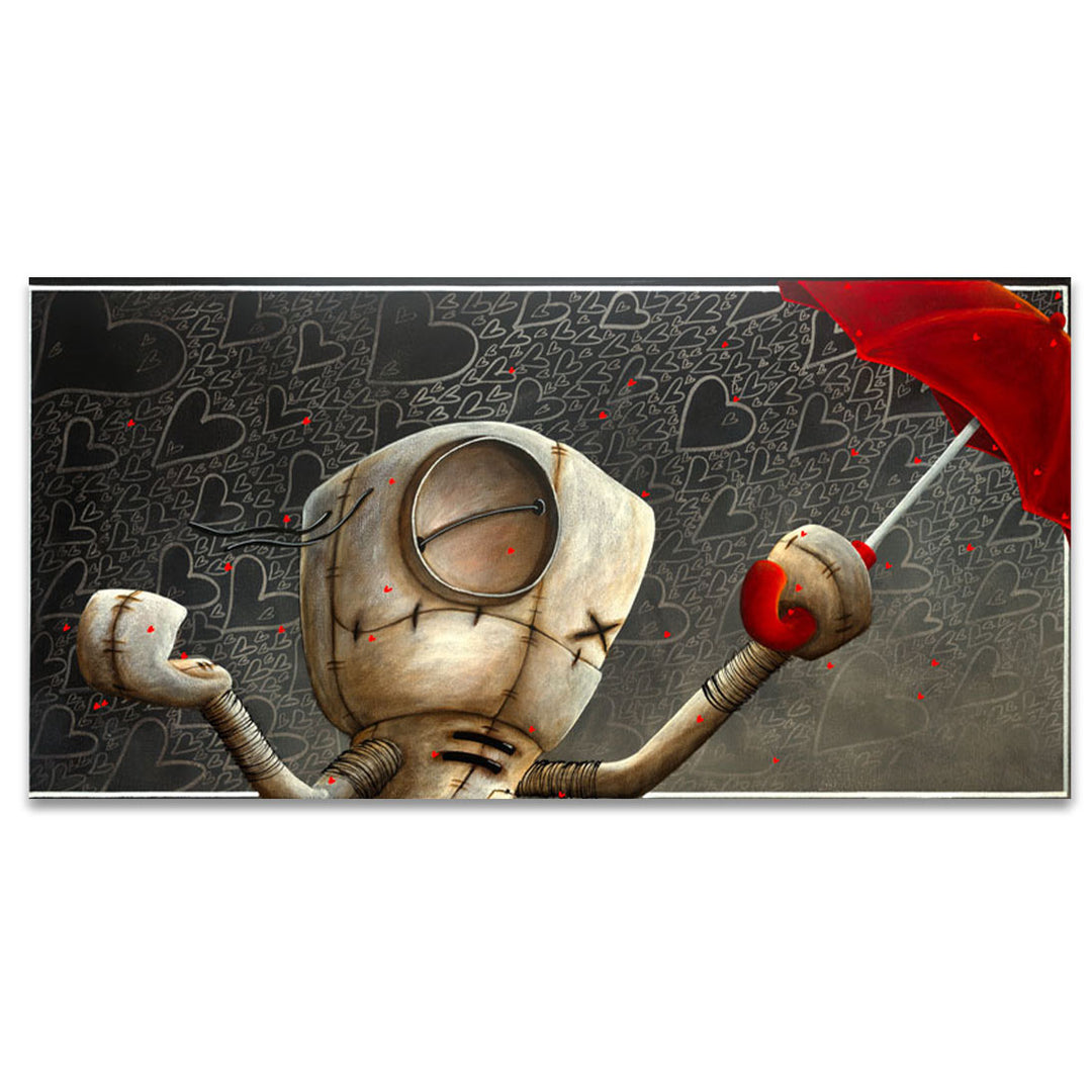 Fabio Napoleoni Shower Me With Love and Kisses Limited Edition Canvas Giclee