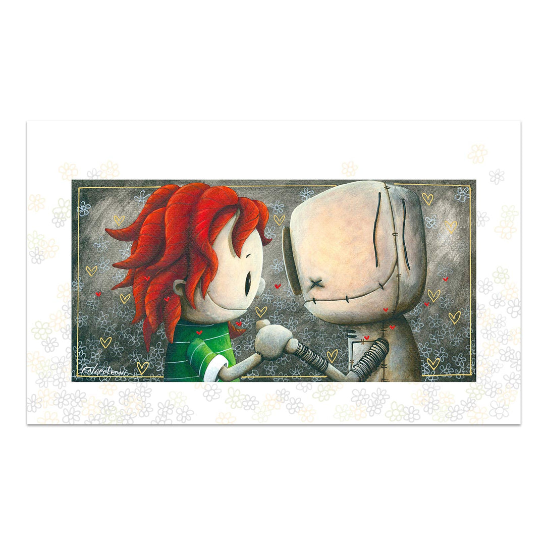 Fabio Napoleoni The Second You Know Limited Edition Paper Giclee