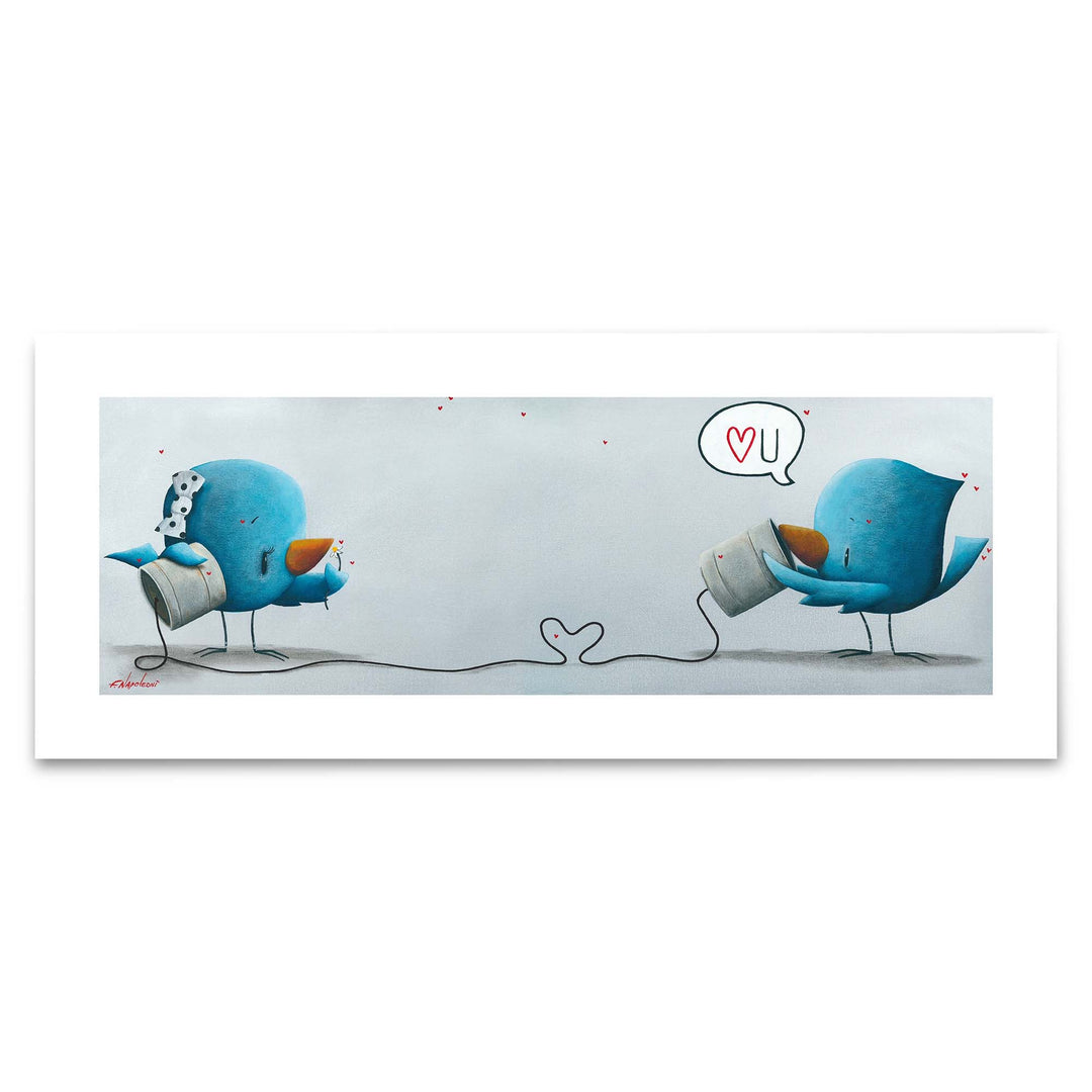 Fabio Napoleoni The Sweetest Words Limited Edition Paper Giclee