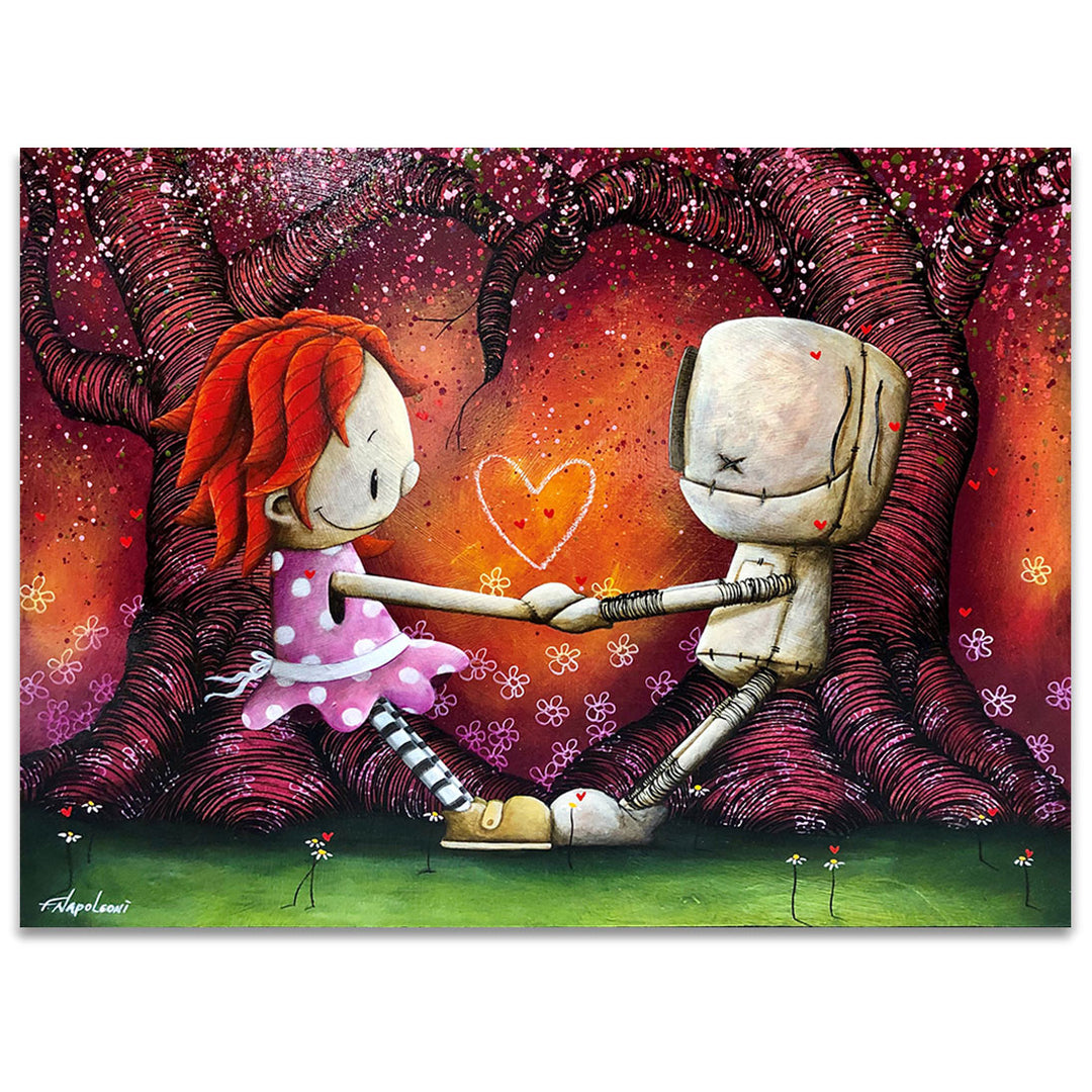 Fabio Napoleoni Together Forever and Ever Limited Edition Canvas Giclee