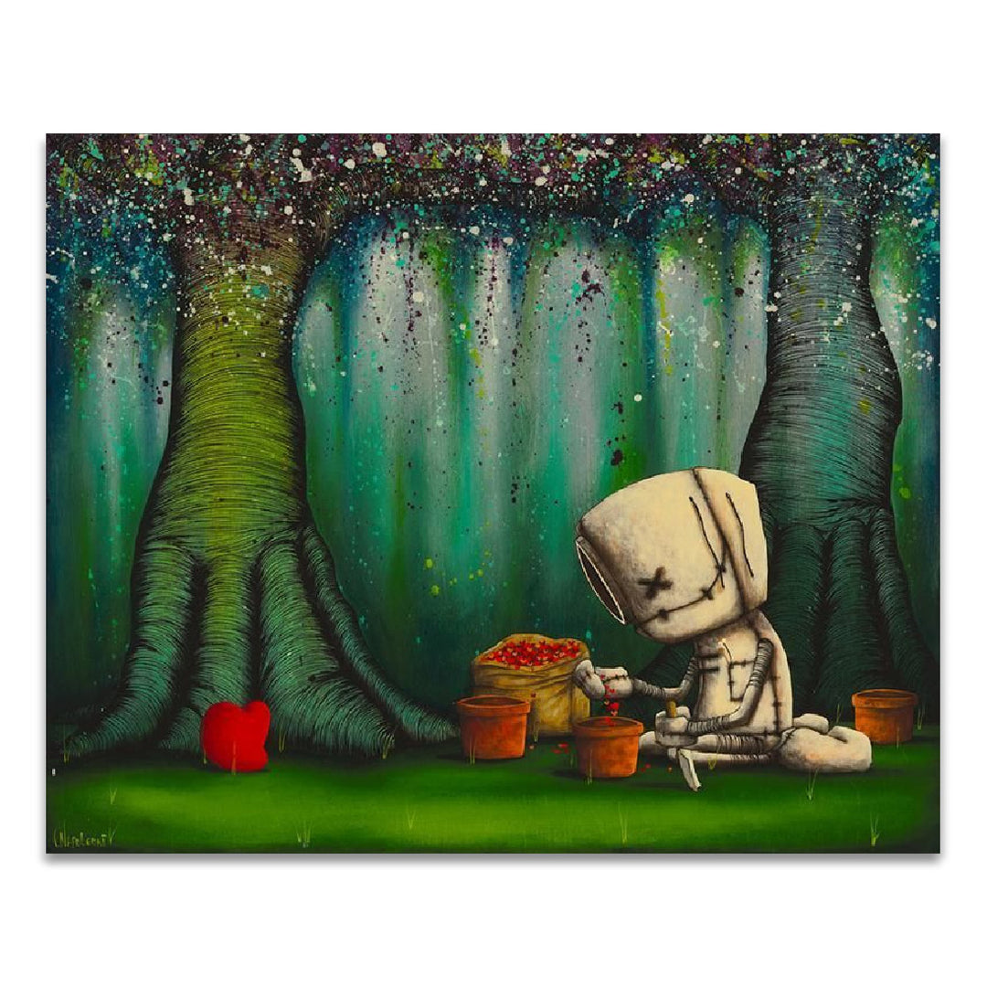 Fabio Napoleoni With Love Hope Grows Limited Edition Canvas Giclee